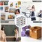DIYMAG Small Magnets, 120Pcs Mini Refrigerator Magnet for Crafts, Multi-Use Small Strong Round Fridge Magnets,Whiteboard, Billboard, Push Pin, Map Magnet